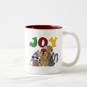 Critter Joy Tshirts en geschenken Tweekleurige Koffiemok