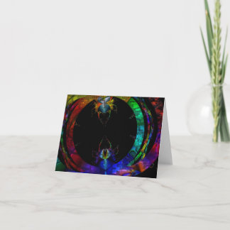 Critter Love Rainbow Art Kaart