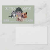 Critter Sister Visitekaartje (Voorkant / Achterkant)