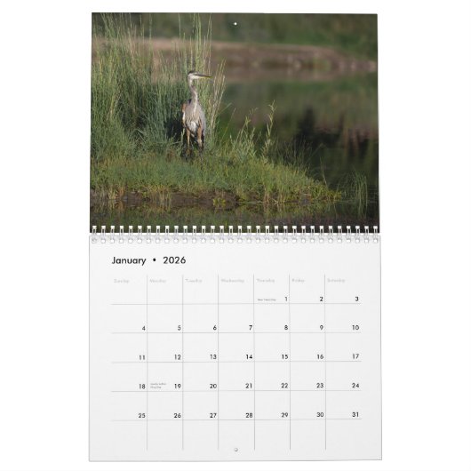 Critters die we zien  kalender (Jan 2026)