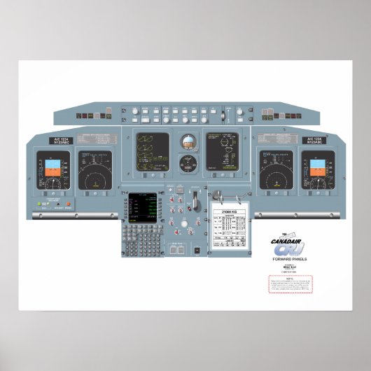 CRJ Forward Panel Poster (Voorkant)