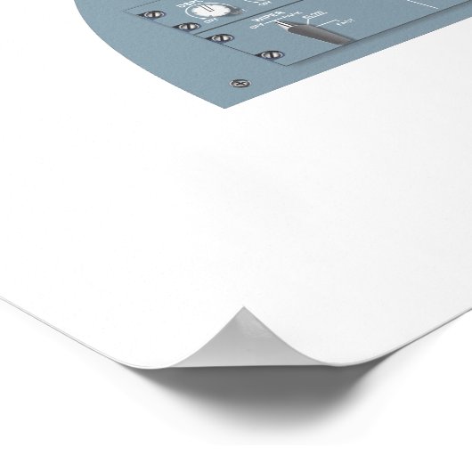 CRJ-Poster bovenpaneel Poster (Hoek)