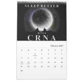 CRNA Anesthesie 12 maanden kalender (Feb 2027)