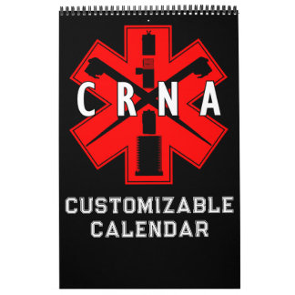 CRNA Anesthesie 12 maanden kalender