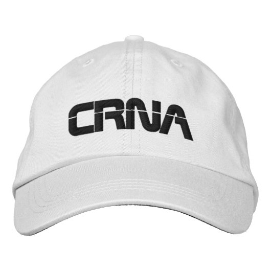 CRNA-anesthesie Geborduurde Pet (Voorkant)
