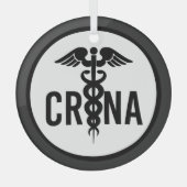 CRNA Certified Nurse Anesthetist Gifts Glas Ornament (Voorkant)