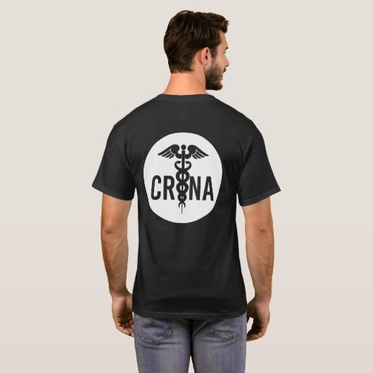 CRNA Certified Nurse Anesthetist Gifts T-shirt (Achterkant volledig)