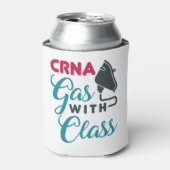 CRNA-gas met klasse Funny Appreciation Blikjeskoeler (Blikje Voorkant)