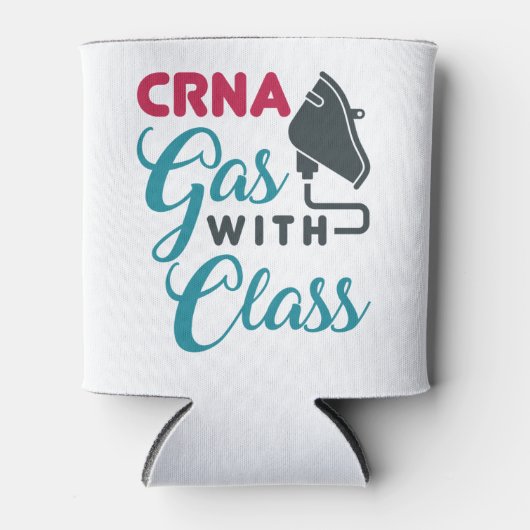 CRNA-gas met klasse Funny Appreciation Blikjeskoeler (Voorkant)