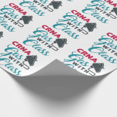 CRNA-gas met klasse Funny Appreciation Cadeaupapier (Hoek)
