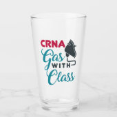 CRNA-gas met klasse Funny Appreciation Glas (Voorkant)