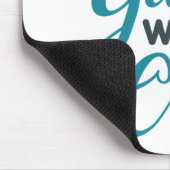 CRNA-gas met klasse Funny Appreciation Muismat (Hoek)