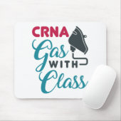 CRNA-gas met klasse Funny Appreciation Muismat (Met muis)