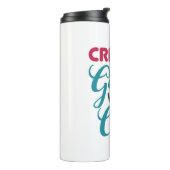 CRNA-gas met klasse Funny Appreciation Thermosbeker (Gedraaid links)