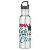 CRNA-gas met klasse Funny Appreciation Waterfles (Voorkant)