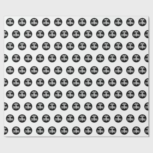 CRNA-gecertificeerde anesthetistische zurenschenki Cadeaupapier (Vlak)