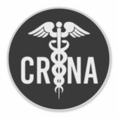 CRNA-gecertificeerde anesthetistische zurenschenki Sticker (Voorkant)