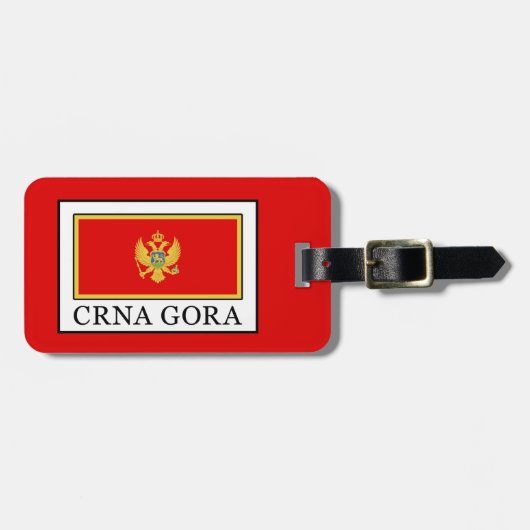 Crna Gora Bagagelabel (Voorkant horizontaal)