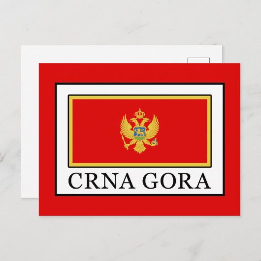 Crna Gora Briefkaart (Voorkant / Achterkant)
