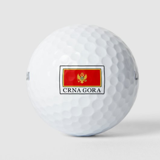 Crna Gora Golfballen (Voorkant)