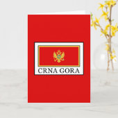 Crna Gora Kaart (Gele Bloem)