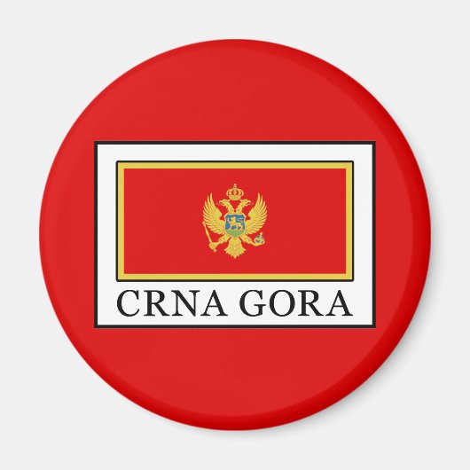 Crna Gora Magneet (Voorkant)