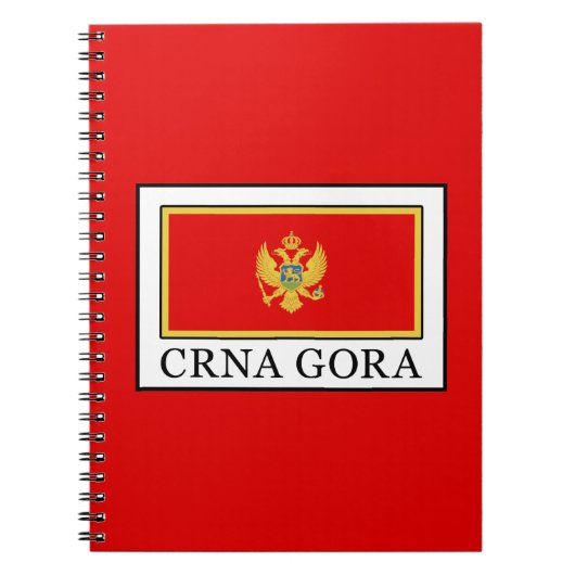 Crna Gora Notitieboek (Voorkant)