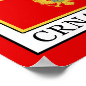 Crna Gora Poster (Hoek)