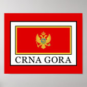 Crna Gora Poster (Voorkant)