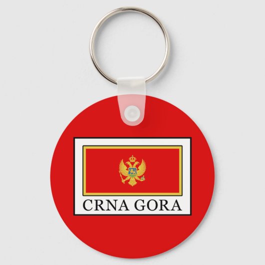 Crna Gora Sleutelhanger (Voorkant)