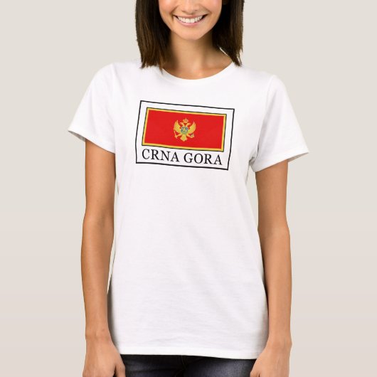 Crna Gora T-shirt (Voorkant)