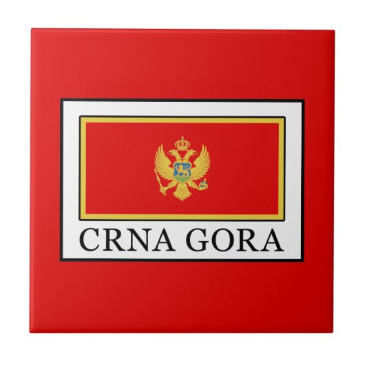 Crna Gora Tegeltje (Voorkant)