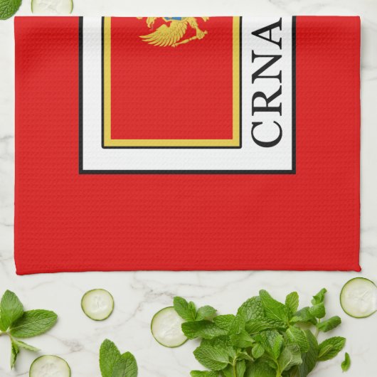 Crna Gora Theedoek (Gevouwen)