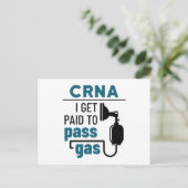 CRNA I wordt betaald aan het passeergas Briefkaart (Staand voorkant)