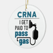 CRNA I wordt betaald aan het passeergas Keramisch Ornament (Links)