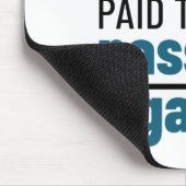 CRNA I wordt betaald aan het passeergas Muismat (Hoek)