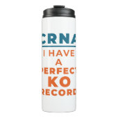 CRNA ik heb een perfect KO-record Thermosbeker (Voorkant)