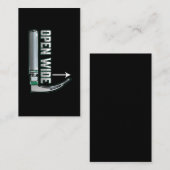 CRNA laryngoscope Anesthesioloog Intubatie Visitekaartje (Voorkant / Achterkant)