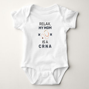 CRNA Moeder Verpleegkundige Anesthesist Baby Bodys Romper