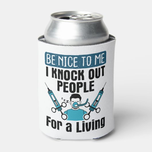 CRNA neuro-anestheticus Blikjeskoeler (Blikje Voorkant)