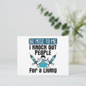 CRNA neuro-anestheticus Briefkaart (Staand voorkant)