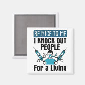 CRNA neuro-anestheticus Magneet (Voorkant / Achterkant)