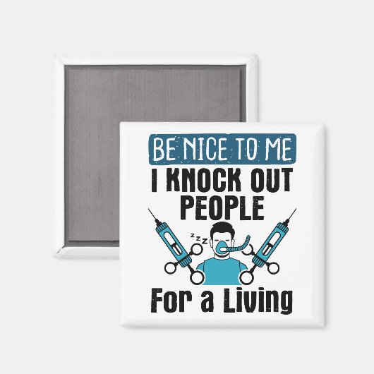 CRNA neuro-anestheticus Magneet (Voorkant / Achterkant)