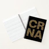 CRNA Nurse anesthetist Cheetah leopard print Notitieboek (Binnen)