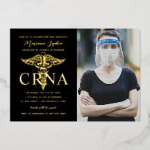 CRNA Verpleegkundig Afstuderen Foto Gold