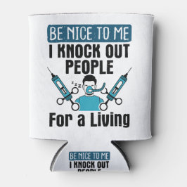 CRNA Verpleegkundigen Anesthesioloog Blikjeskoeler