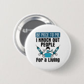 CRNA Verpleegkundigen Anesthesioloog Ronde Button 5,7 Cm (Voorkant /achterkant)