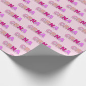 CRNA-verpleegster anesthetist Cadeaupapier (Hoek)