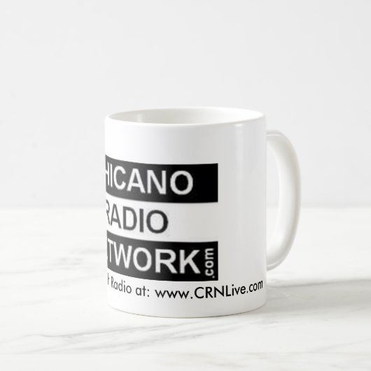 CRNLive Mok (Voorkant rechts)