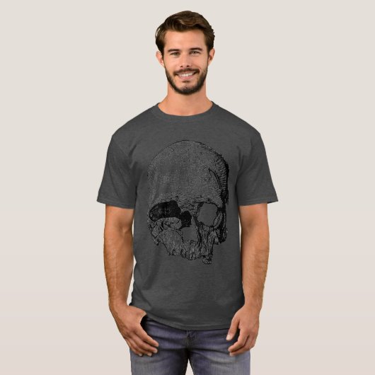 Cro-Magnon Skull T-shirt (Voorkant volledig)